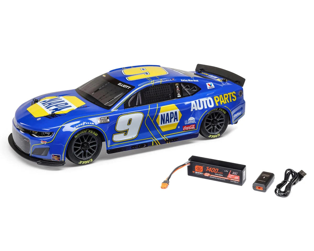 Losi NASCAR #9 Chevy Camaro ZL1 1/12 2S AWD RTR On-Road Car (Chase Elliot) LOS1122509