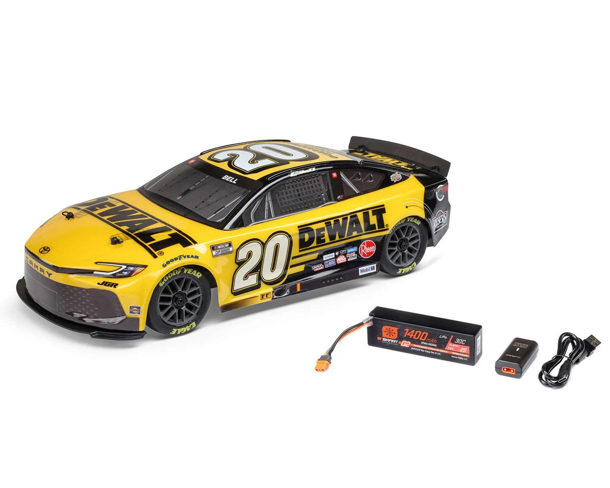 Losi NASCAR #20 Toyota Camry 1/12 2S AWD RTR On-Road Car (Christopher Bell) LOS1122520