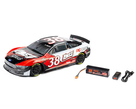 Losi NASCAR #38 Ford Mustang 1/12 2S AWD RTR On-Road Car (Zane Smith) LOS1122638