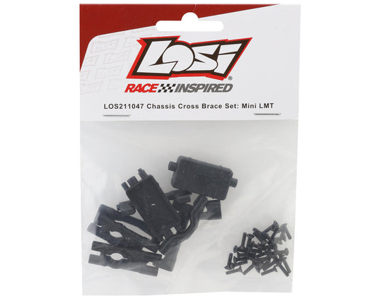 Losi Mini LMT Chassis Cross Brace Set LOS211047