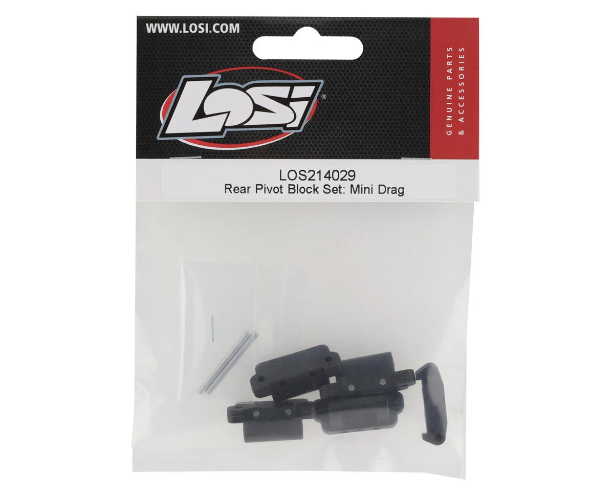Losi 1970 Mini Drag Rear Pivot Block Set LOS214029