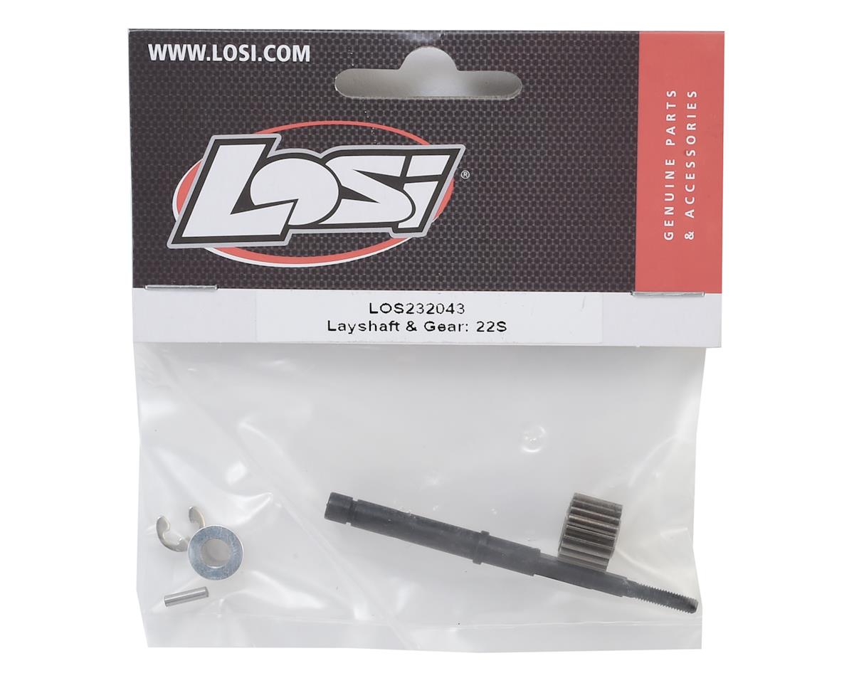 Losi 22S SCT Layshaft & Gear los232043