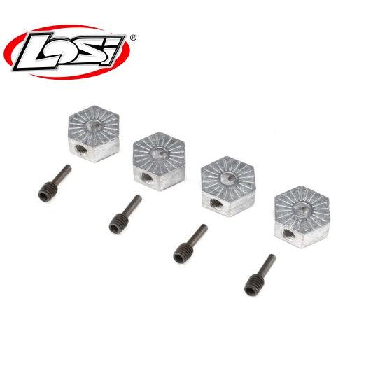 Losi 17mm Hex Adapter with Screwpin (4): LMT LOS242053