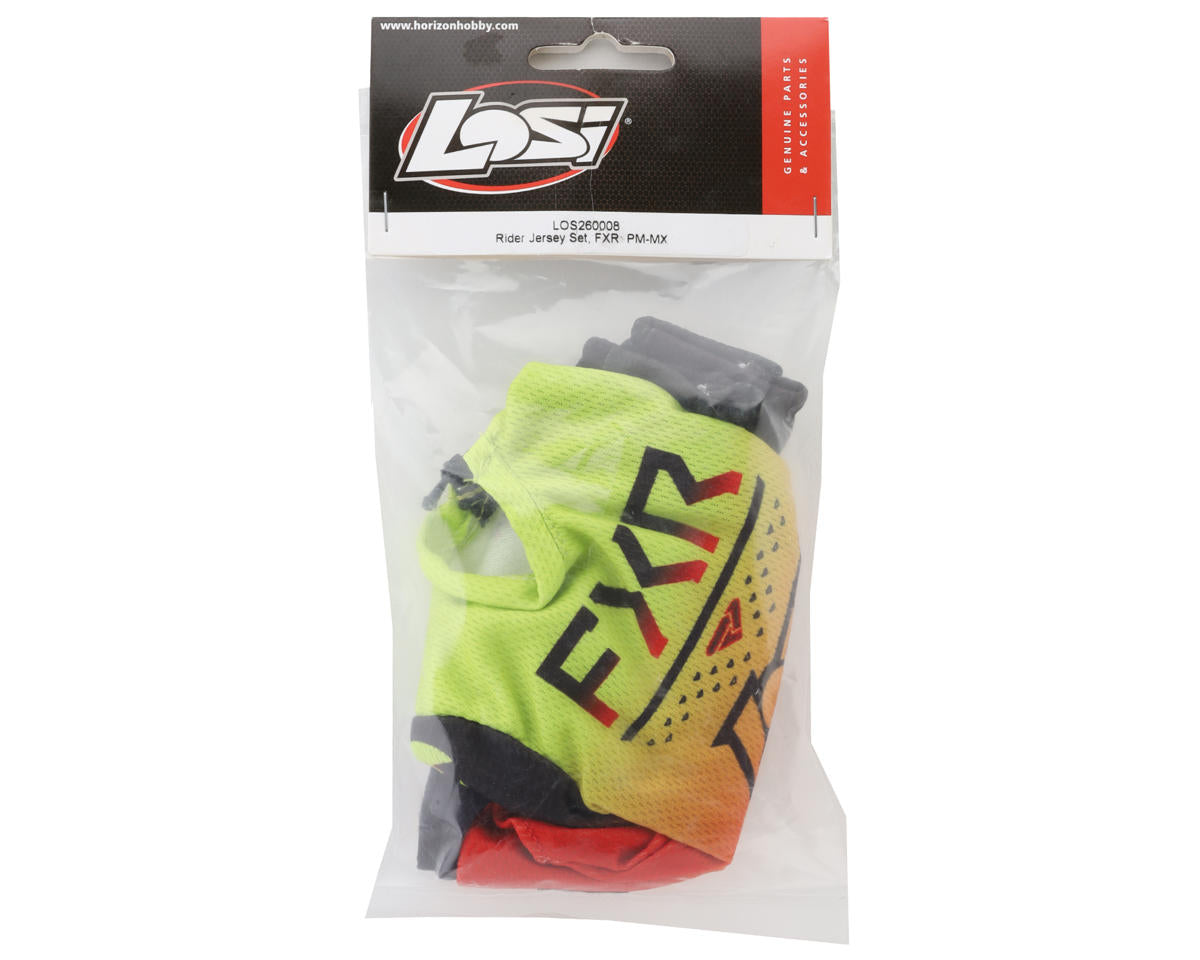 Losi Promoto-MX Rider Jersey Set (FXR) LOS260008