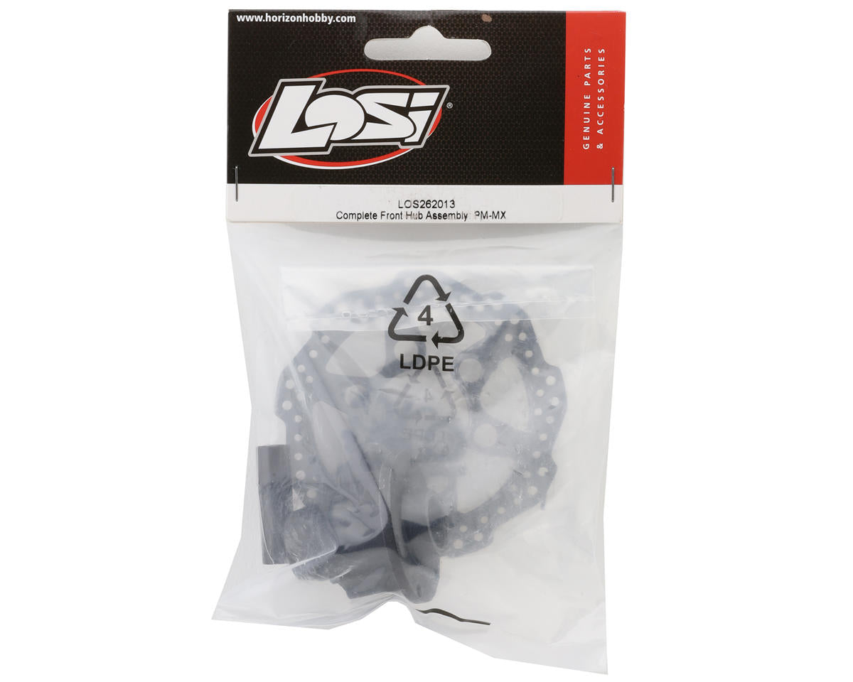 Losi Promoto-MX Complete Front Hub Assembly LOS262013