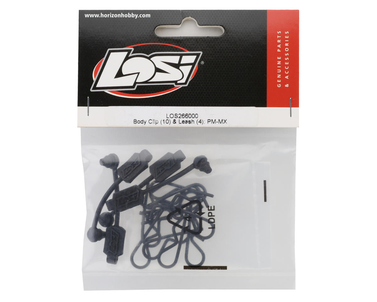 Losi Promoto-MX Body Clip (10) LOS266000