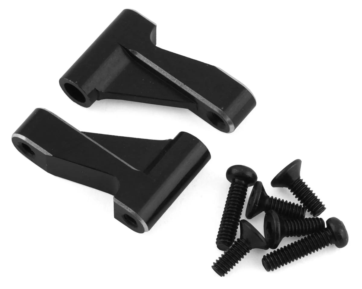 Losi Mini-T 2.0 Aluminum Front Brace Set (Black) LOS311007
