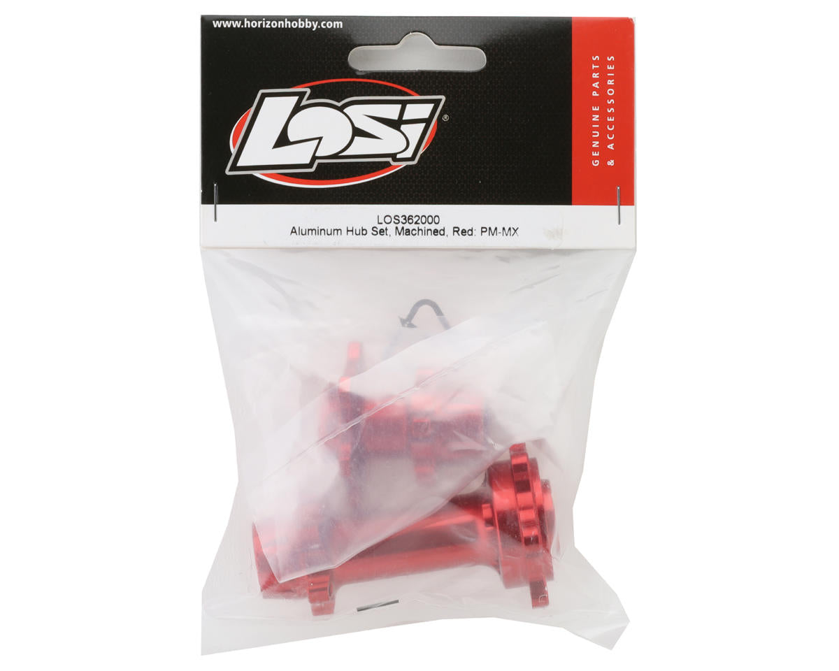 Losi Promoto-MX Aluminum Hub Set (Red) LOS362000