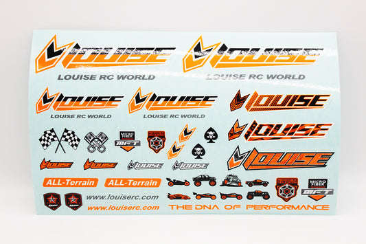 Louise RC Sticker Sheet-ORNG L-T3373O