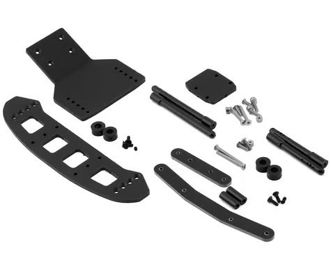 McAllister Racing TLR Front & Rear Late Model Body Mounting Kit MCA903