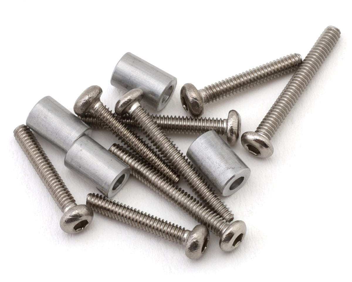 NEXX Racing Losi Mini LMT Aluminum 65mm Oil-Filled Threaded Shocks (Black) (4) NX-465-B