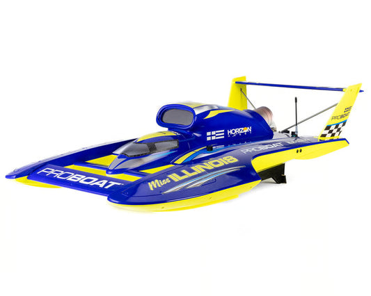 Pro Boat U-34 34" Miss Illinois RTR Brushless Hydroplane Boat w/DX3 2.4GHz Radio PRB-2072T1