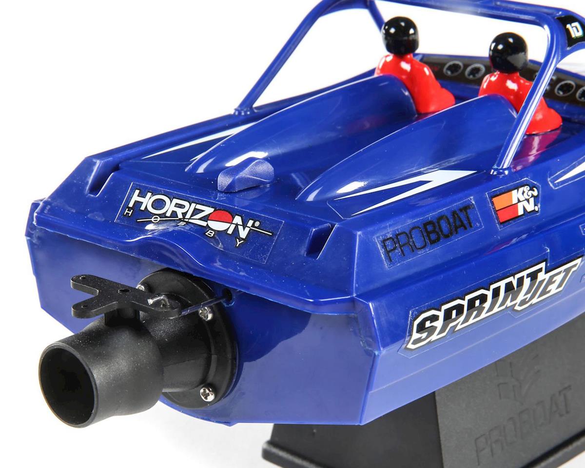 Pro Boat Sprintjet 9 Inch Self-Righting RTR Electric Jet Boat (Blue) PRB08045T2