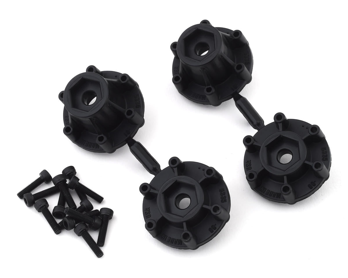 Pro-Line Badlands MX28 Belted 2.8" Pre-Mounted Truck Tires (2) (Black) (M2)  PRO1017410 w/Raid 6x30 Removable Hex Wheels PRO1017410