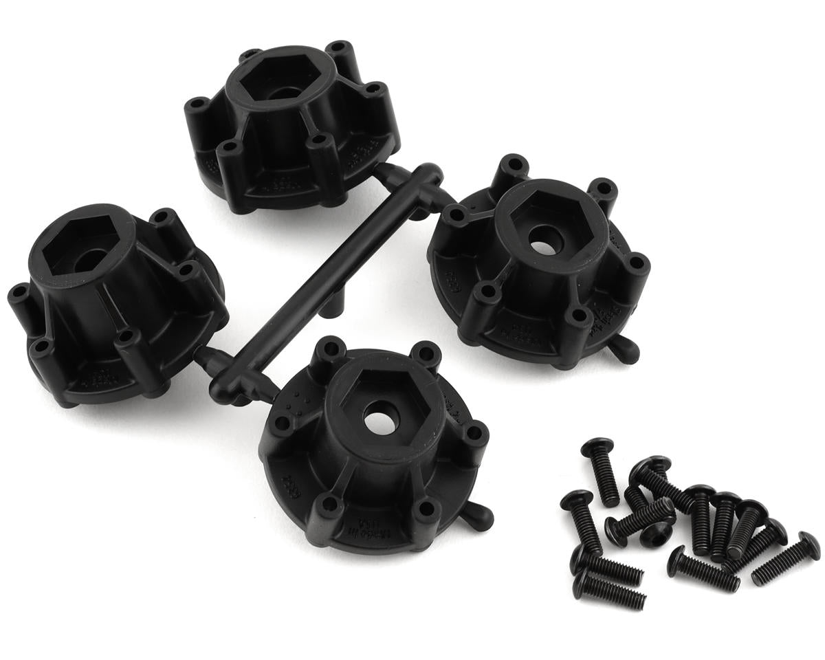 Pro-Line Dumont Paddle/Rib 2.2/3.0 Pre-Mounted Front Tires w/Raid Wheels (CR3) (Black) (2) w/12mm Removable Hex 10212-10