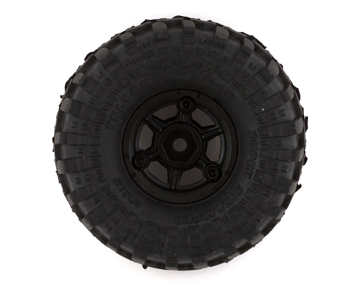 Pro-Line 1/24 Interco Super Swamper TSL SX 1.0" Pre-Mounted Tires (4) (Black) (Medium) w/Holcomb Wheels 1021410