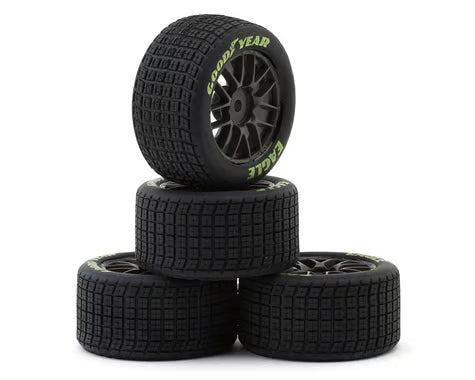 Pro-Line Losi NASCAR 1/12 Goodyear Eagle Pre-Mounted Dirt Tires (4) (Medium) PRO10303-10