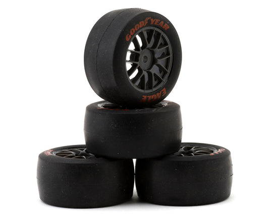 Pro-Line Losi® NASCAR® 1/12 Goodyear® Eagle Pre-Mounted Tires (4) (Super Soft) PRO10304-10