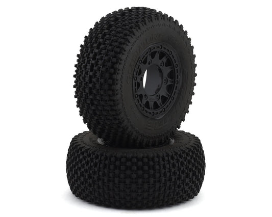 Pro-Line Gladiator SC Tires w/Raid Wheels (Black) (2) (Electric Rear) (M3) w/12mm Hex PRO116912