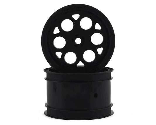 Pro-Line Showtime 2.2" Sprint Car Rear Sprint Wheels (Black) w/12mm Hex  PRO2783-03