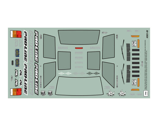 Pro-Line Axial SCX24 2001 Jeep Cherokee Mini Crawler Body (Clear) PRO3631-00