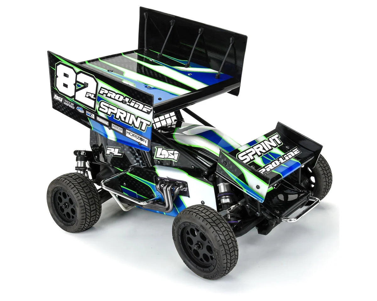 1/10  Light Weight Clear Wing Set for Losi® 22S™ Sprint Car PRO367401