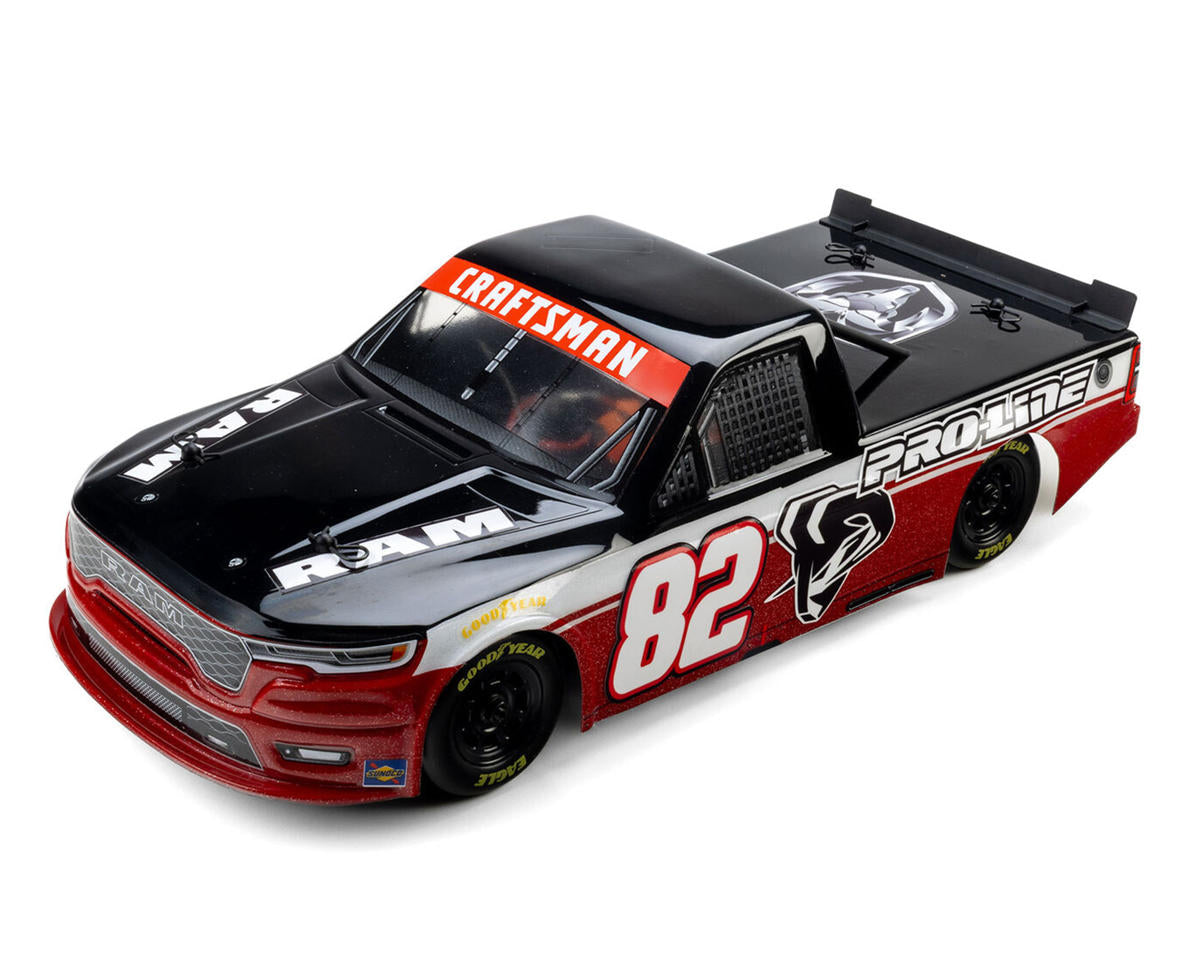 Pro-Line Losi NASCAR 2026 Ram 1500 Truck Pre-Trimmed Body (Clear) PRO3699-17