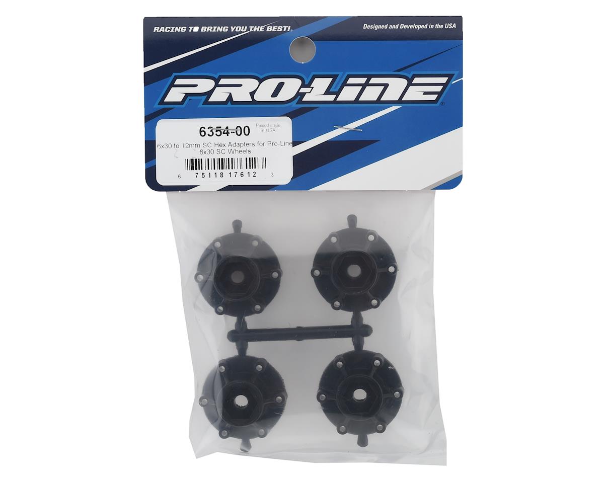 Pro-Line 6x30 to 12mm SC Hex Adapters (4) PRO635400