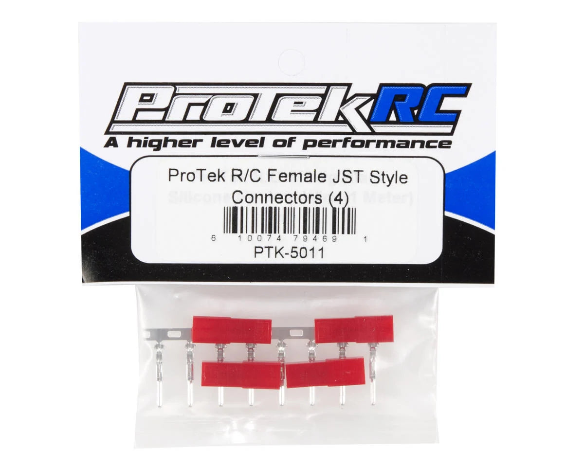 ProTek RC Female JST Style Connectors (4) PTK-5011