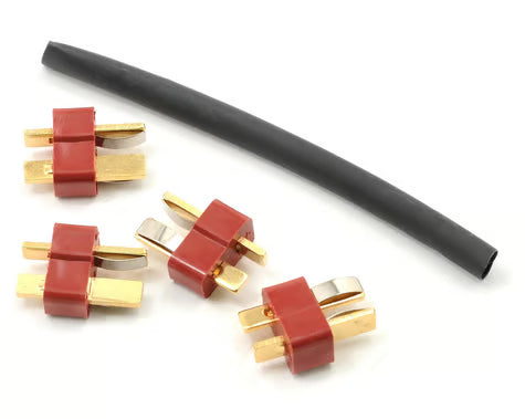 ProTek RC Male T-Style Ultra Plugs (4) PTK-5013