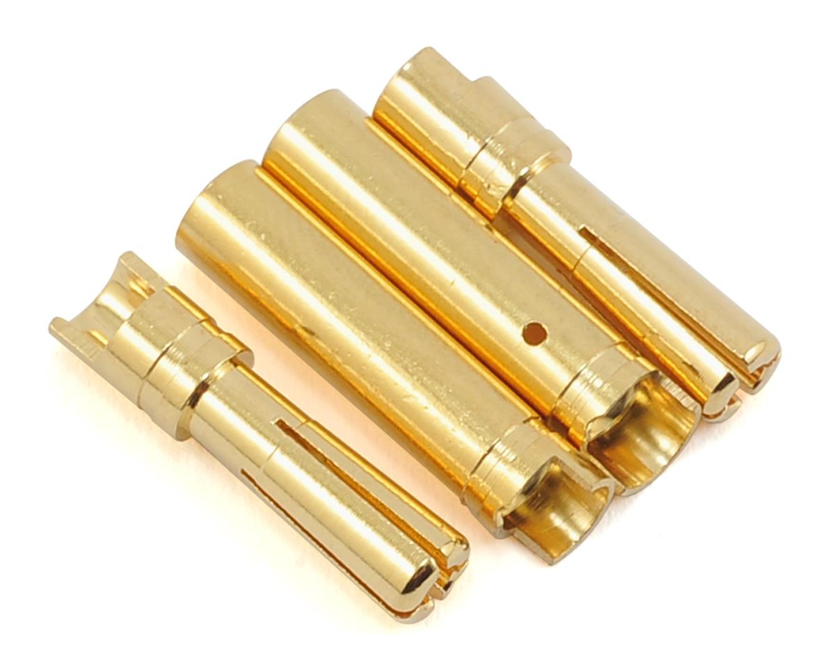 ProTek RC 4.0mm "Super Bullet" Solid Gold Connectors (2 Male/2 Female) PTK-5032