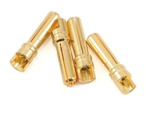 ProTek RC 4.0mm Solid Gold Connectors (4 Male) PTK-5035