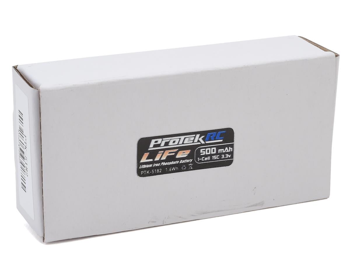 ProTek RC 2x1S Sport Race 15C Stick LiFe Battery (3.3V/500mAh) (Kyosho Mini-Z) PTK-5182