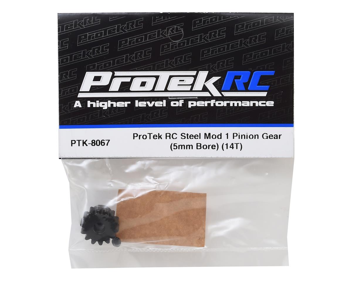 ProTek RC Steel Mod 1 Pinion Gear (5mm Bore) (14T) PTK-8067
