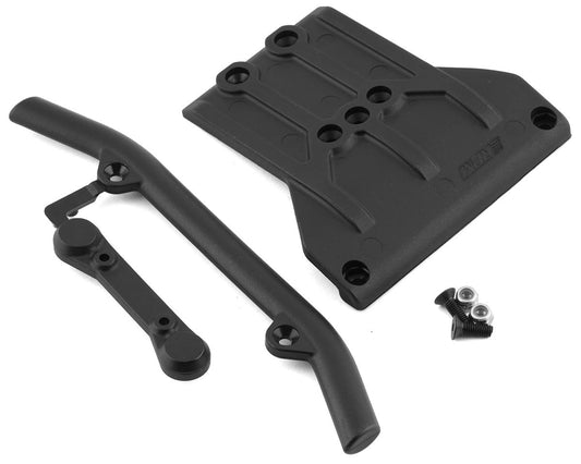 RPM Traxxas Sledge Front Bumper & Skid Plate (Black) 70982