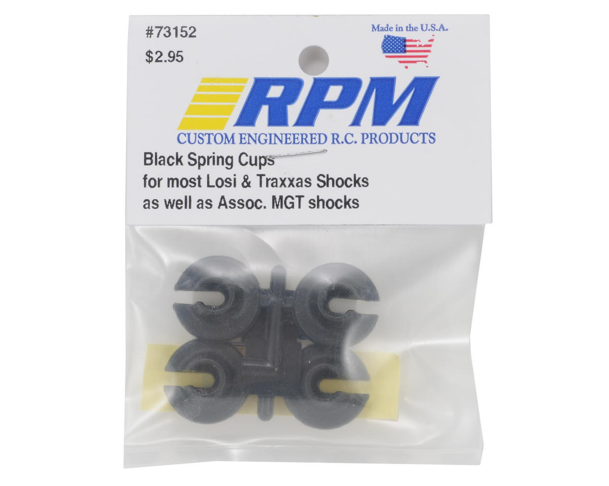 RPM Lower Spring Cups (Black) (4) 73152