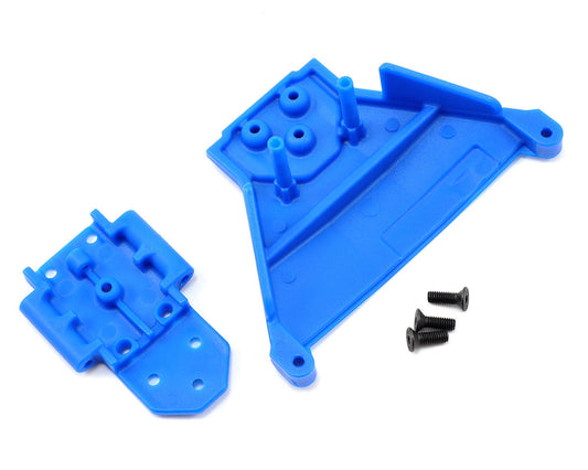 RPM Slash LCG 4x4 Front Bulkhead (Blue) 73565