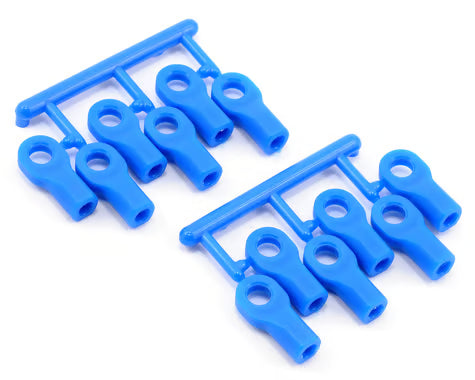 RPM Short Turnbuckle Rod End Set for Traxxas Nitro Chassis (Blue) (12) RPM80475