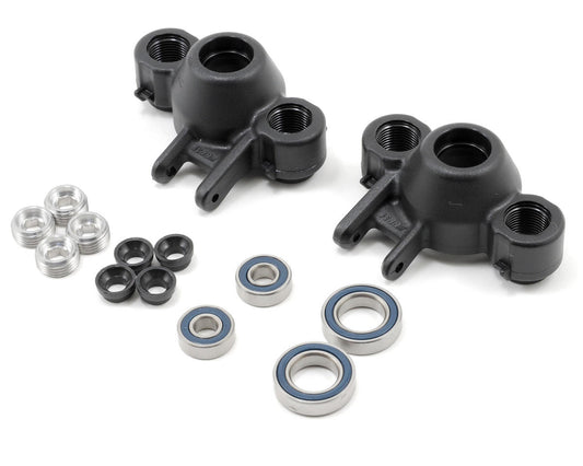 RPM Axle Carriers & Oversized Bearings (Black) (Revo/Slayer) (2) 80582