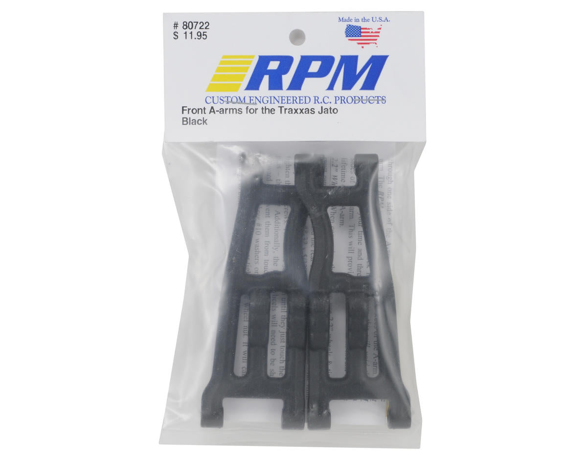 RPM Front A-Arms (Black) (Jato) (2) RPM80722