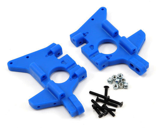 RPM Traxxas T-Maxx/E-Maxx Front Bulkhead Set (Blue) 81065