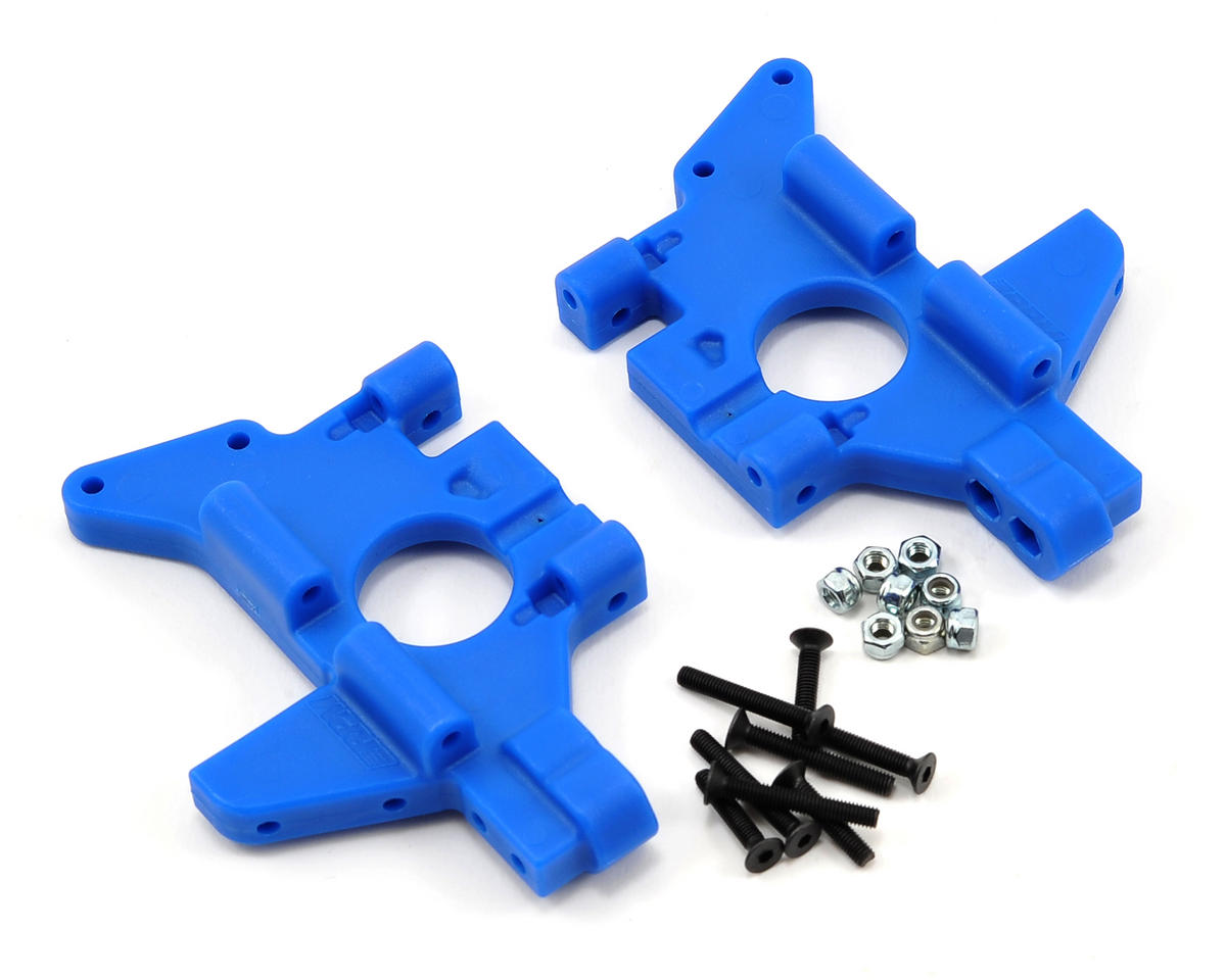 RPM Traxxas E-Maxx/T-Maxx Rear Bulkhead Set (Blue) 81075