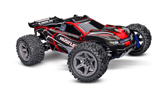 Traxxas Rustler 4X4 BL-2s Heavy Duty 9080 kit Installed RTR 67164-4 RED