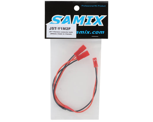 Samix JST Y-Harness Connector Leads (1 Male to 2 Female) (200mm) SAMJST-Y1M2F
