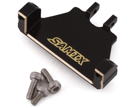 Samix SCX24 Brass Servo Mount (Black) (EcoPower/Emax) (7g) SAMSCX24-4068E