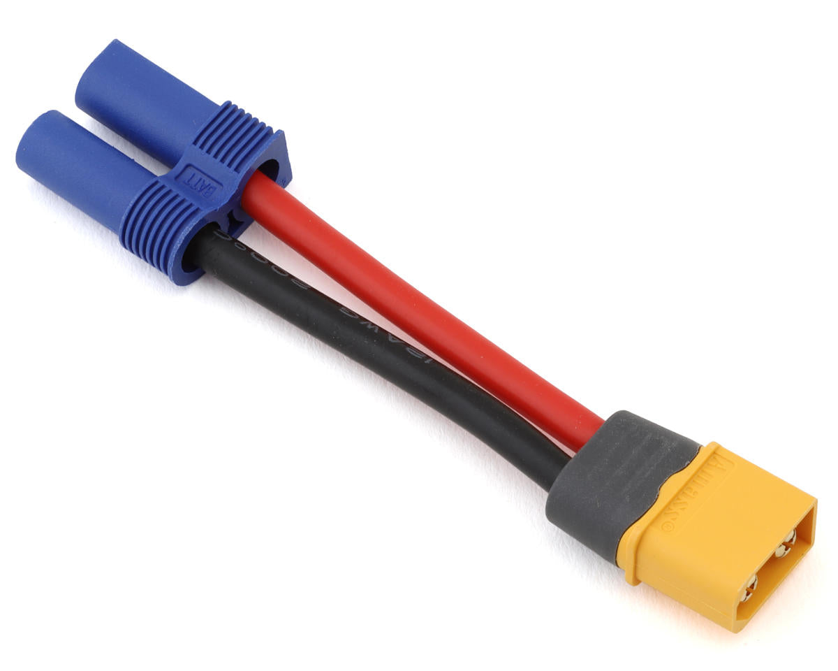 Samix XT60 Male to EC5 Female Connector Adaptor (12AWG) (50mm) SAMXT60HMEC5F-50