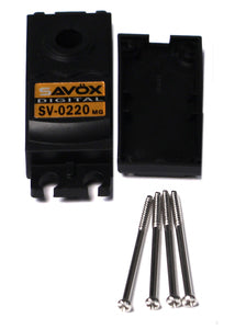 Top & Bottom Servo Case w/ 4 Screws, for SV0220MG CASE SV-0220MG