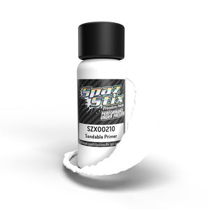 High Quality Sandable Primer, Airbrush Ready Paint, 2oz Bottle  SZX00210