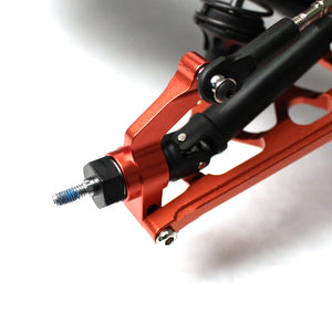 Slash 4WD Aluminum Rear Hubs (pr)-Red RCE1840R