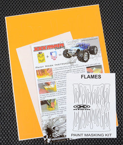 Flames Paint Mask XXXM004L